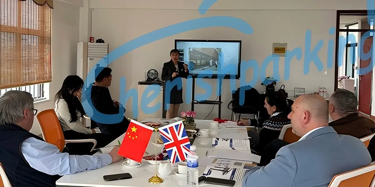 UK clients visit to our company